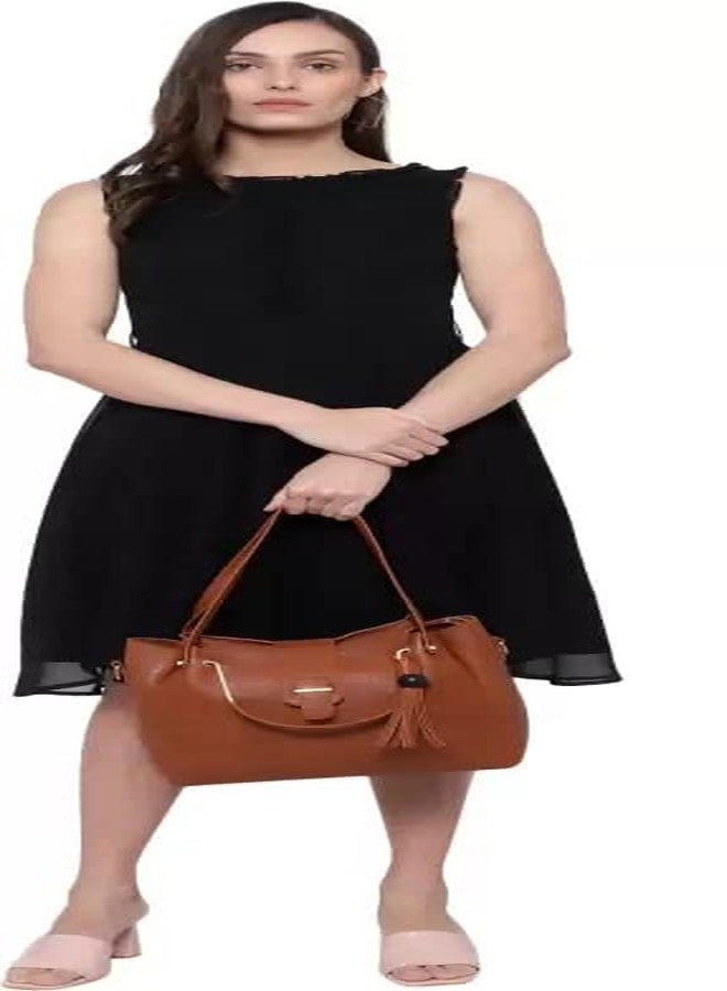 DANIEL CLARK Handbags For Women Combo (Set of 2) (Tangerine) - Image 5